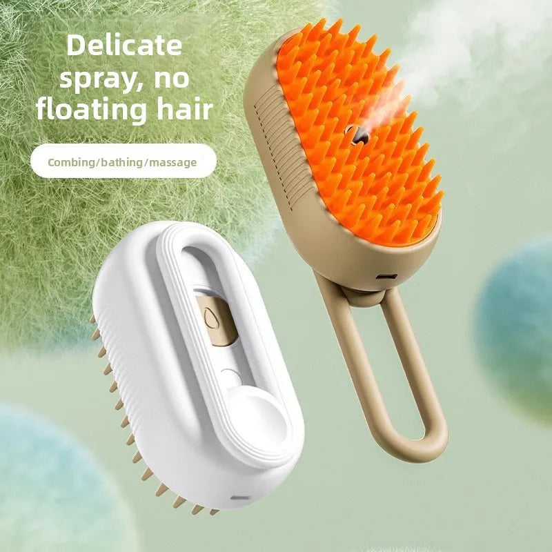 Volas Pet Spray Massage Comb Cat Steam Comb Hair Comb