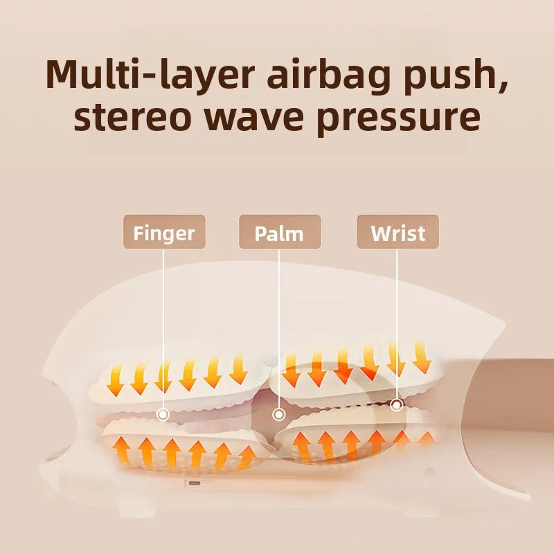 Volas Hand Massager with Heating and Air Wave Technology