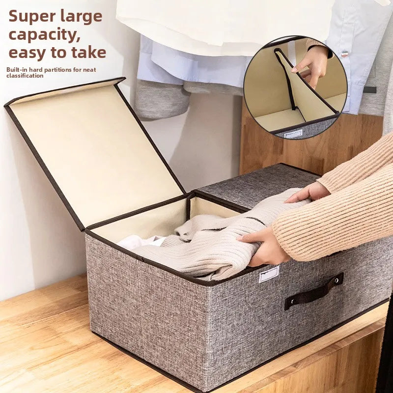 Volas Foldable Fabric Storage Box with Dividers