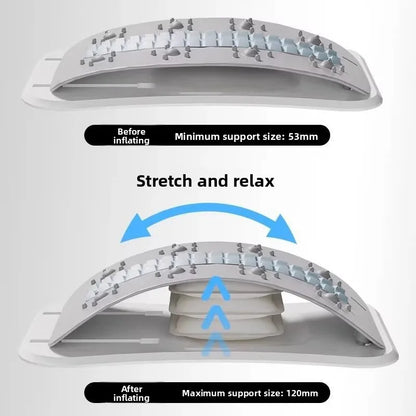 Volas Inflatable Lumbar Reliever, Adjustable Air Bag Waist Support Plate to Relieve Lumbar Disc and Waist Stretching Artifact Wholesale