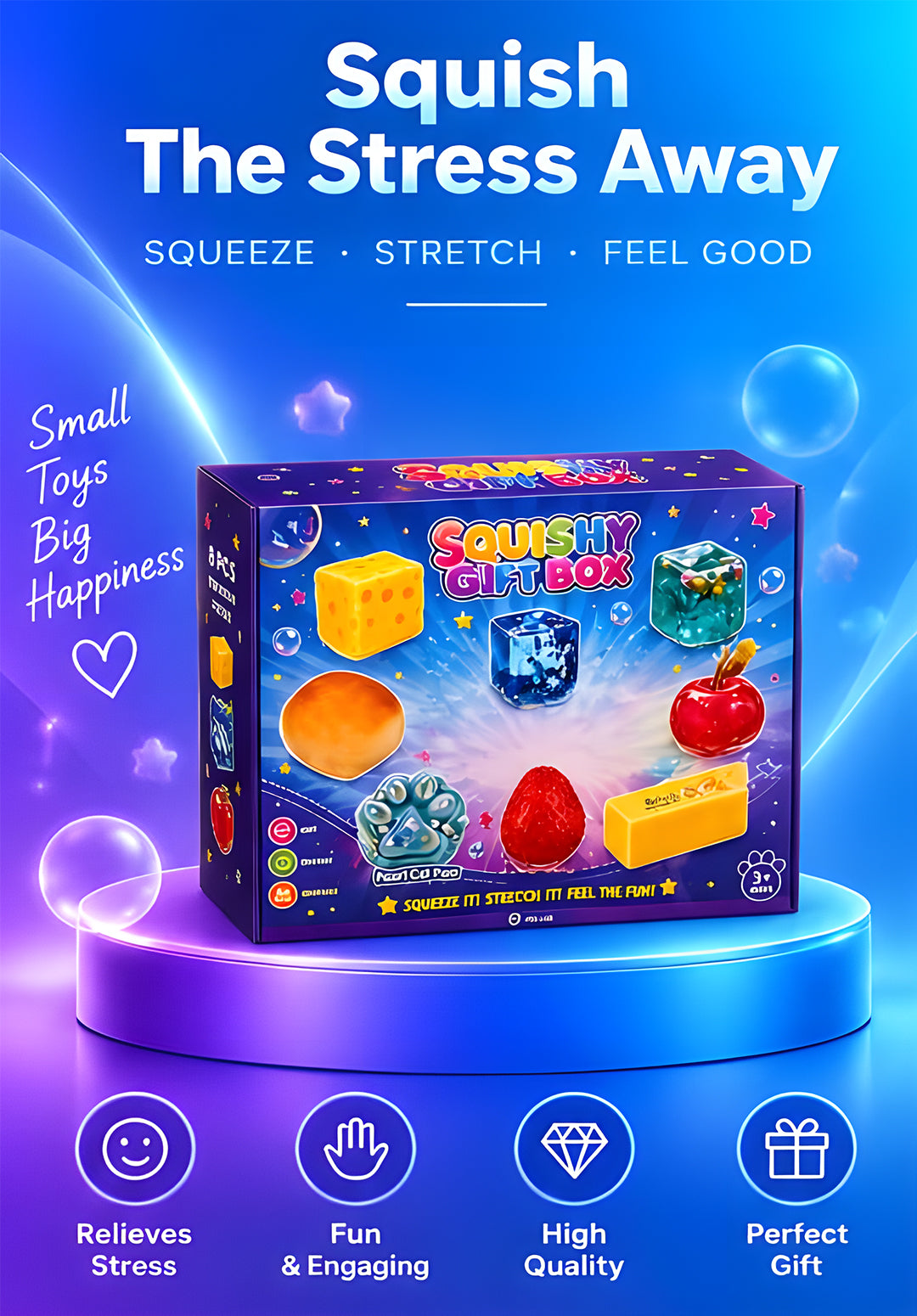 Volas Piece Maltose Stress Relief Toys Set