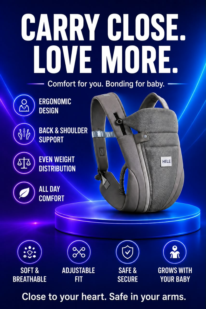 Volas Lightweight Breathable Baby Carrier
