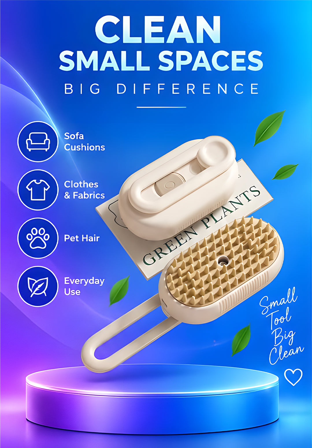 Volas Pet Spray Massage Comb Cat Steam Comb Hair Comb
