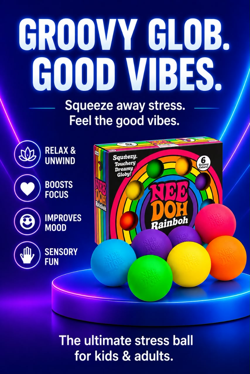 Volas Rainbow Teenie Stress Relief Ball