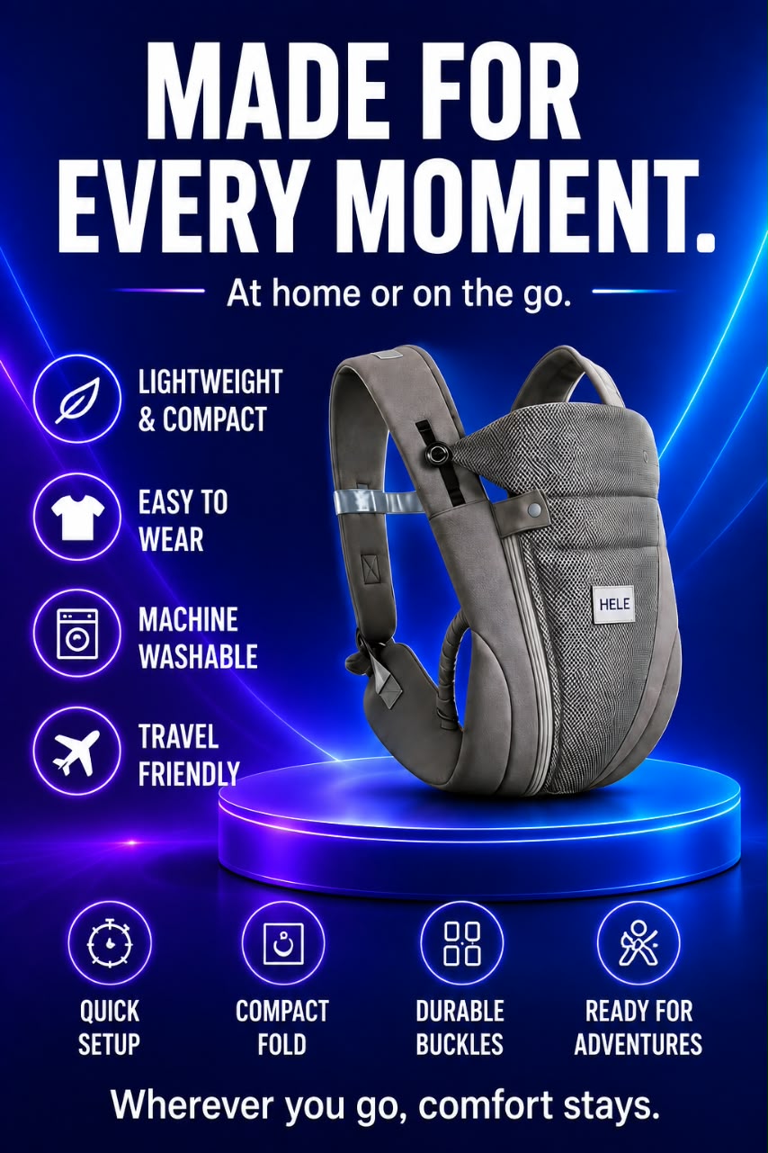Volas Lightweight Breathable Baby Carrier