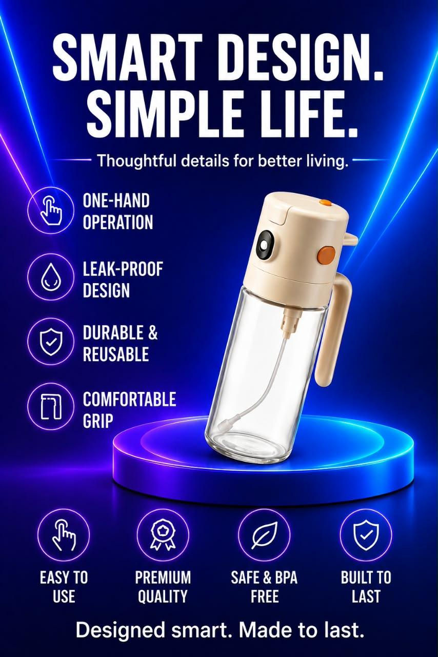 Volas Glass Oil Dispenser Bottle