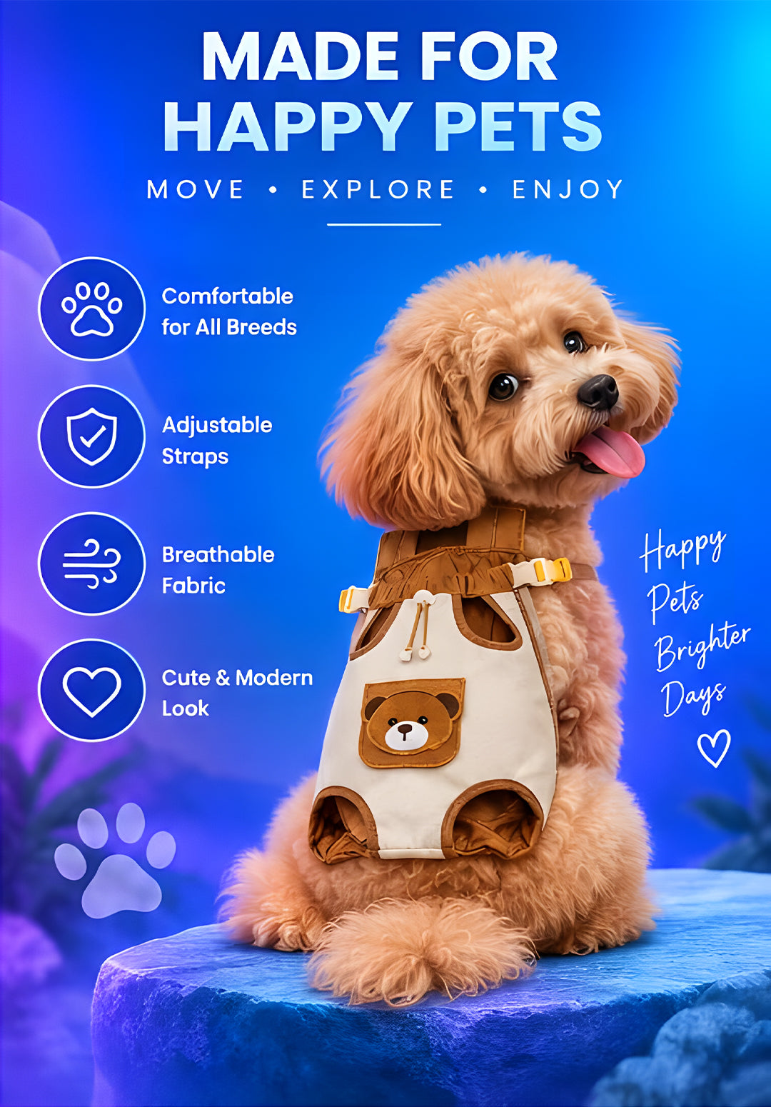 Volas pet Carrier Backpack for Small Dogs