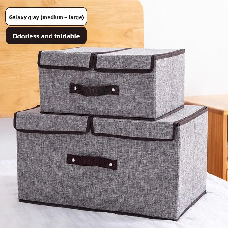 Volas Foldable Fabric Storage Box with Dividers