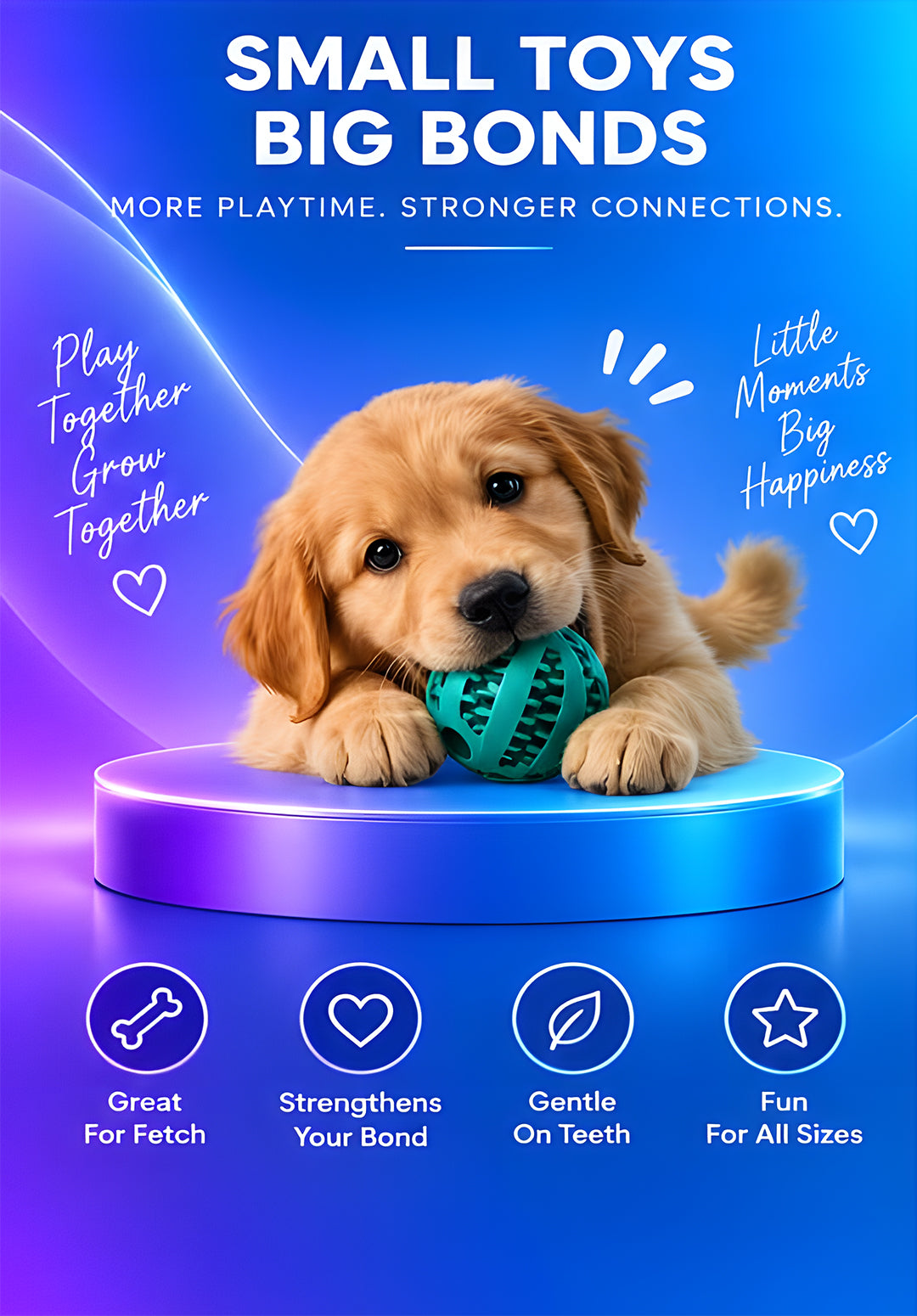 Volas Pet Chew Toy with Food Dispenser