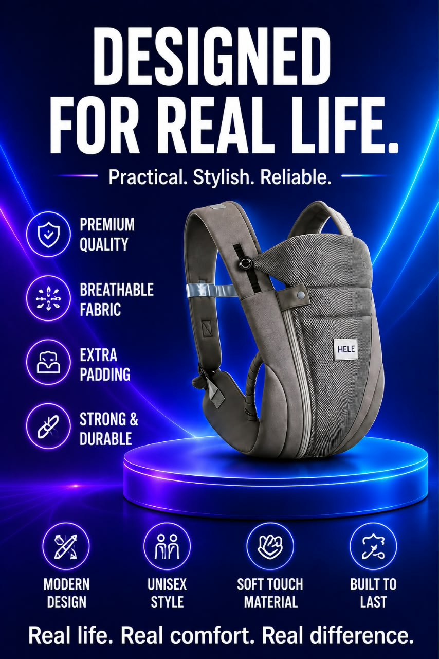 Volas Lightweight Breathable Baby Carrier