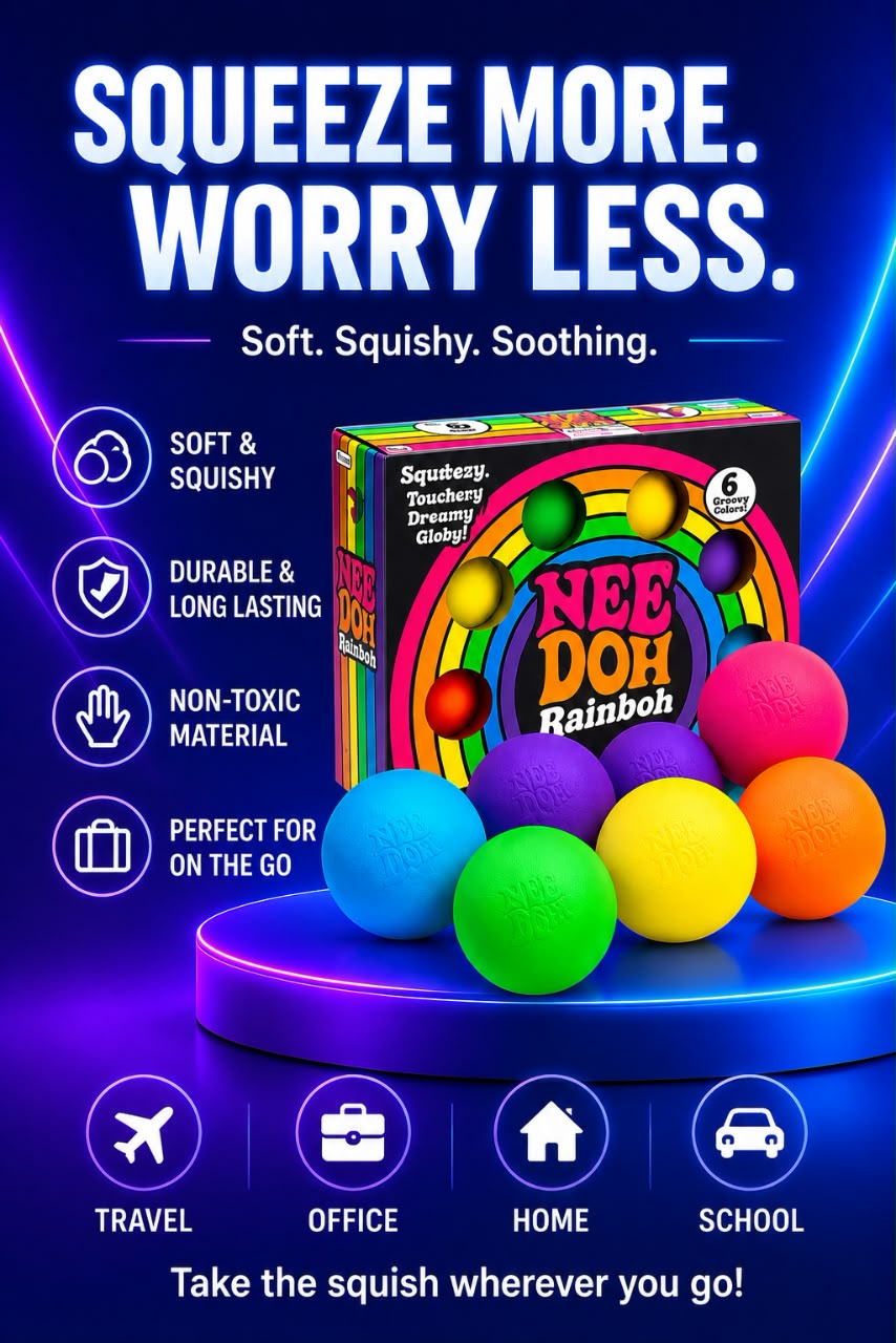 Volas Rainbow Teenie Stress Relief Ball