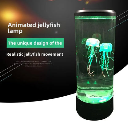 Volas Remote Control Color Changing Jellyfish USB Night Light