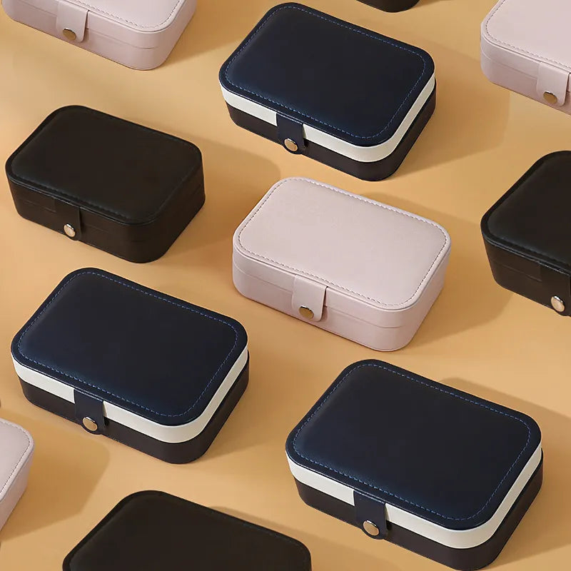Volas Portable Dual Layer Jewelry Storage Box