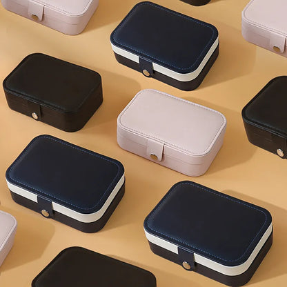 Volas Portable Dual Layer Jewelry Storage Box