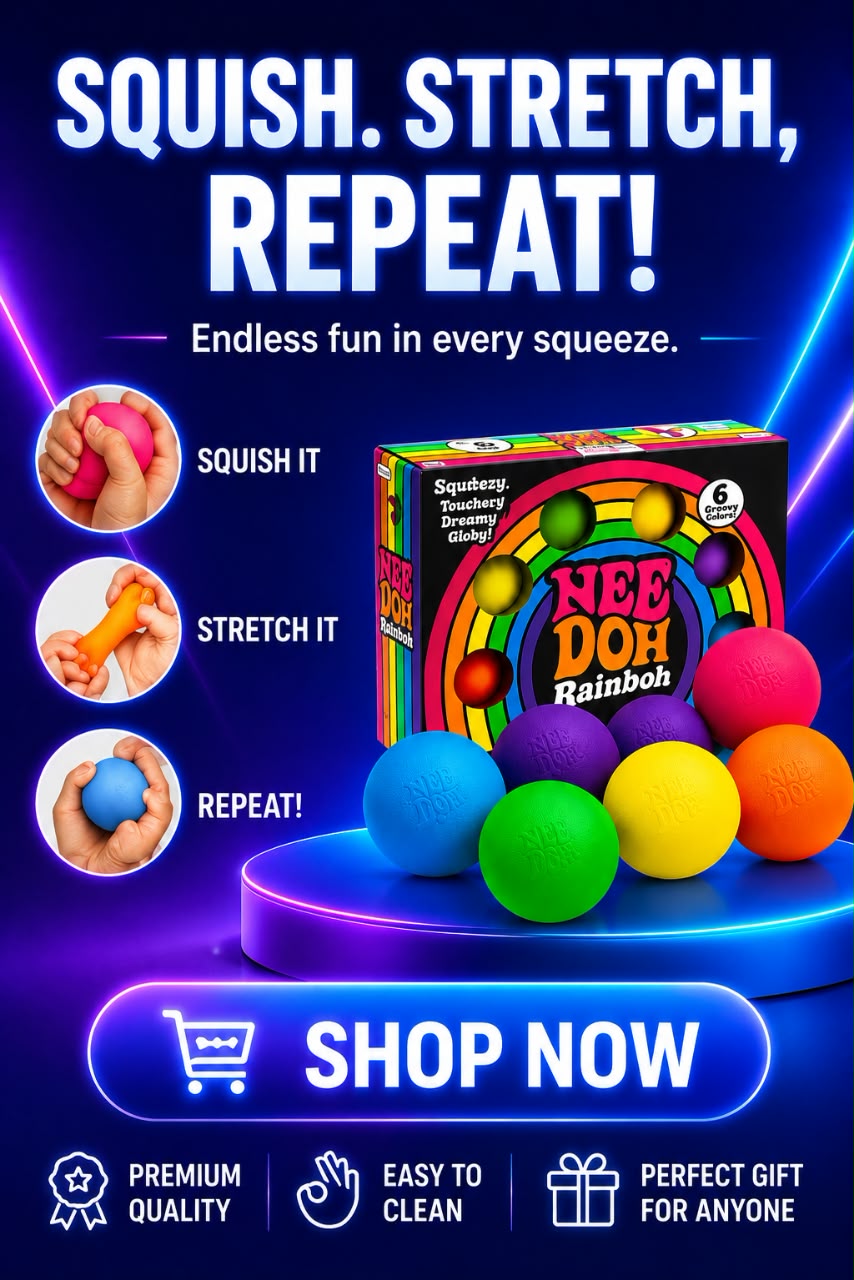Volas Rainbow Teenie Stress Relief Ball