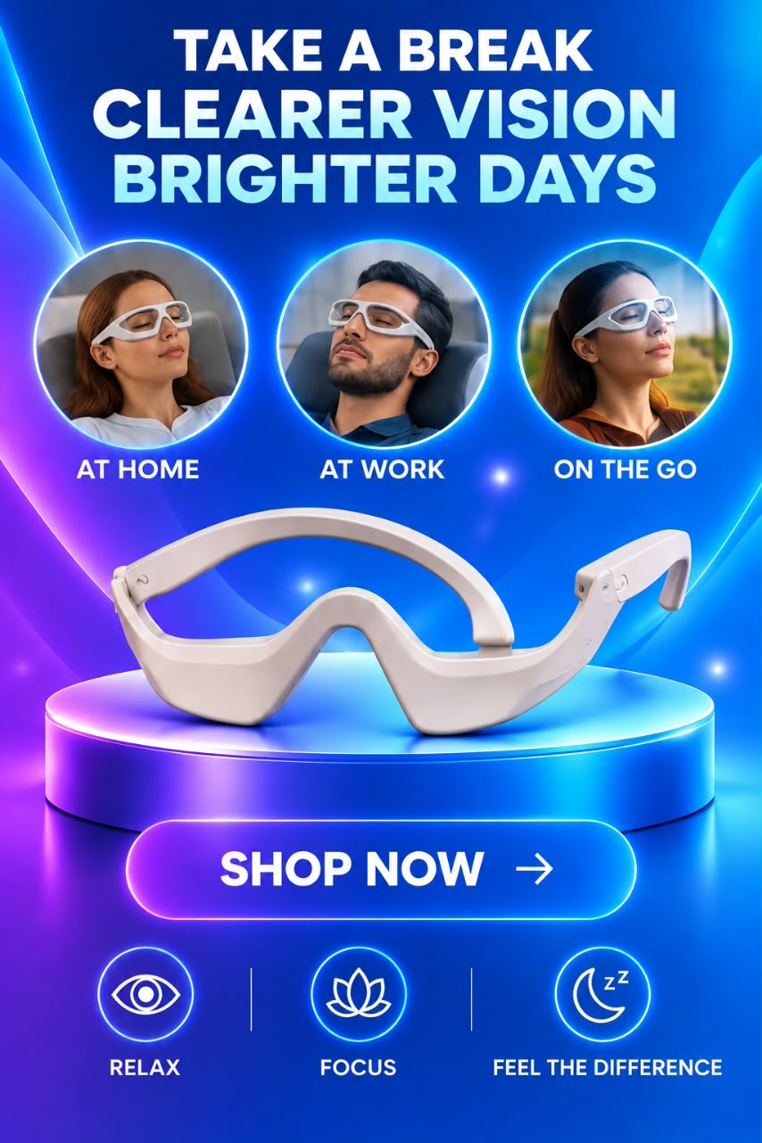 Volas Eye Red Light Therapy Glasses