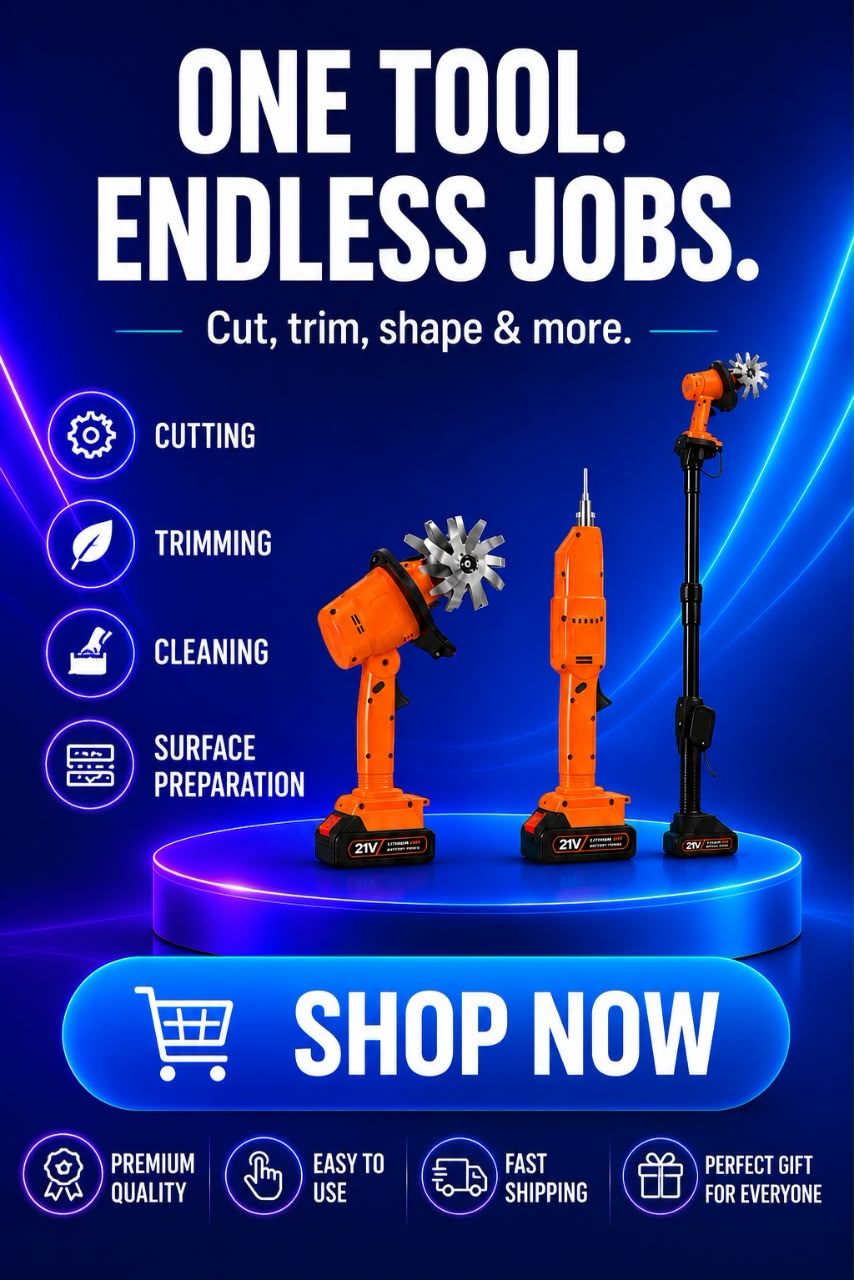Volas Handheld Electric Garden Tiller and Weeder