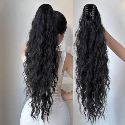 Volas Synthetic Hair Ponytail with Claw Clip