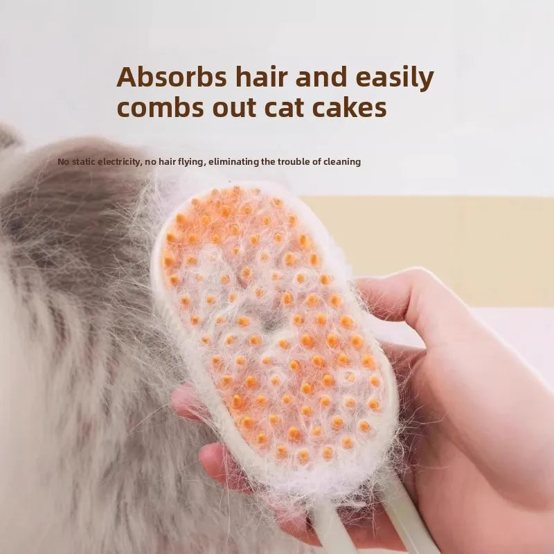 Volas Pet Spray Massage Comb Cat Steam Comb Hair Comb