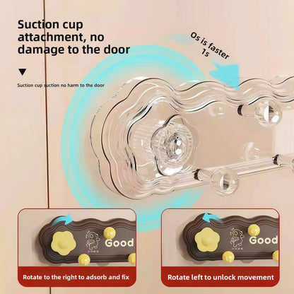Volas Rotating Suction Cup Hooks with Adhesive Backing