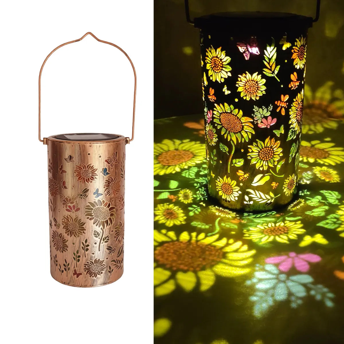 Volas Solar Powered Outdoor Garden Hanging Light