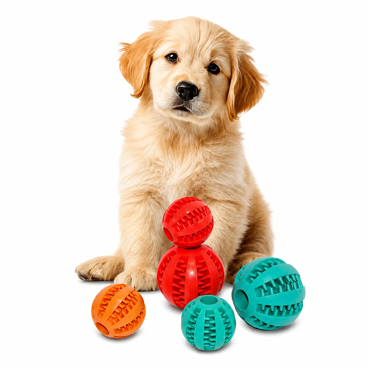 Volas Pet Chew Toy with Food Dispenser