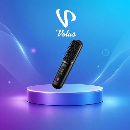 Volas Wireless Hair Straightening Comb with Negative Ion Technology