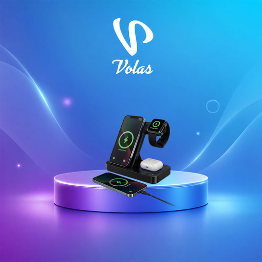 Volas Universal 4-in-1 Wireless Fast Charger