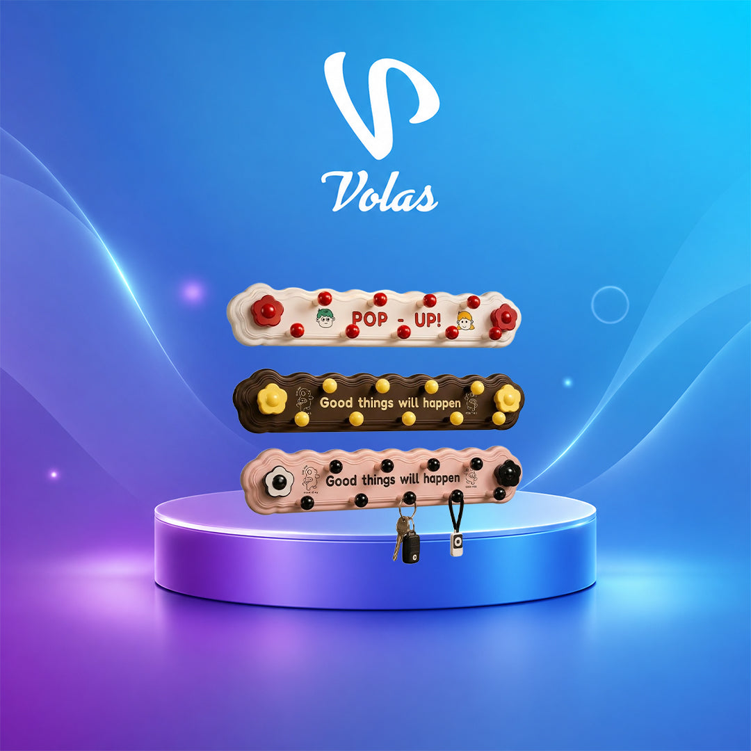 Volas Rotating Suction Cup Hooks with Adhesive Backing
