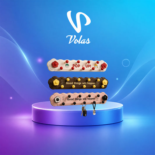 Volas Rotating Suction Cup Hooks with Adhesive Backing