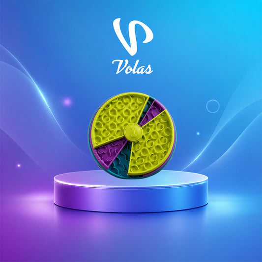 Volas Three-Layer Slow-Feeding Pet Bowl