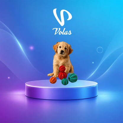 Volas Pet Chew Toy with Food Dispenser