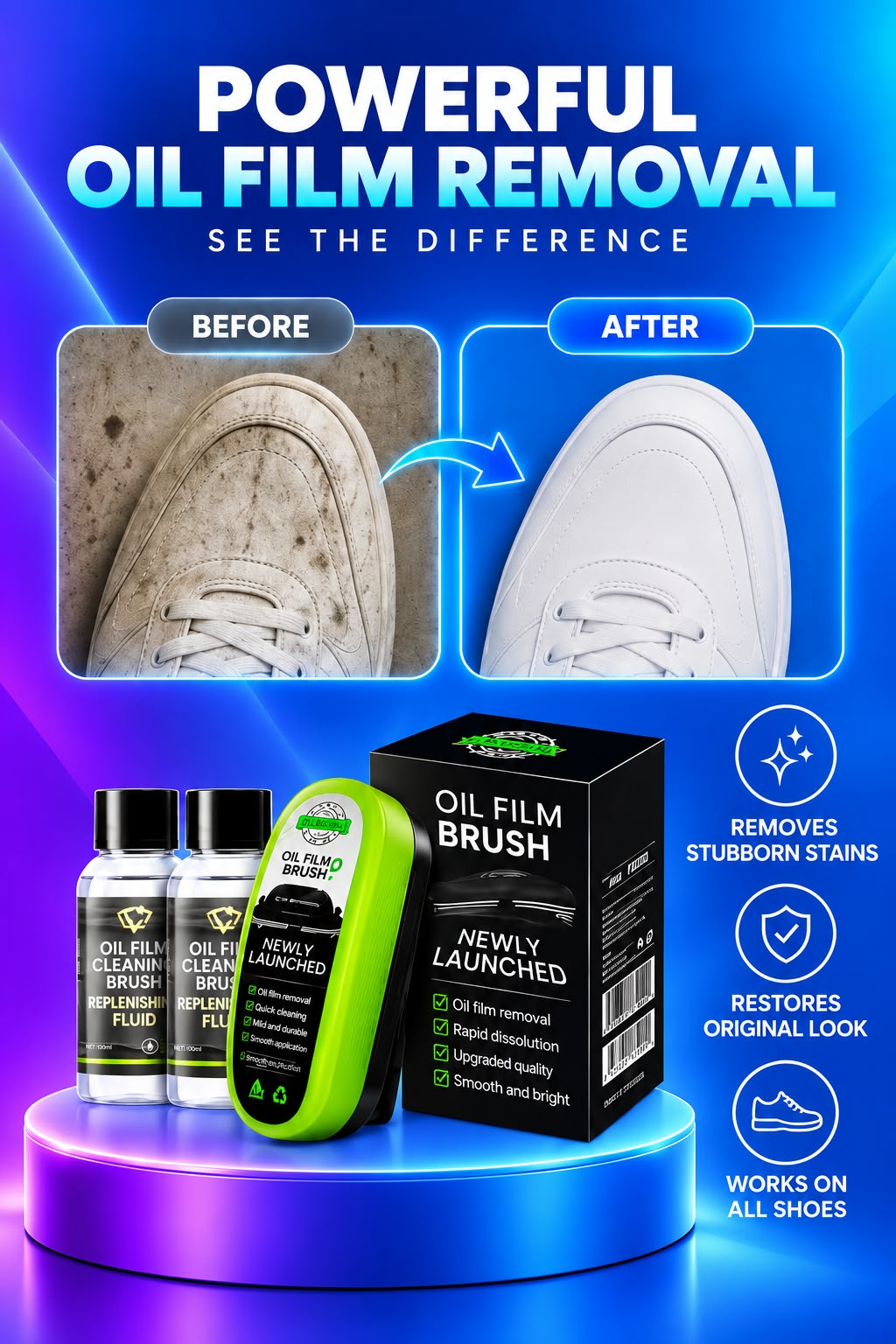 Volas ClearVision™ Glass Oil Film Remove