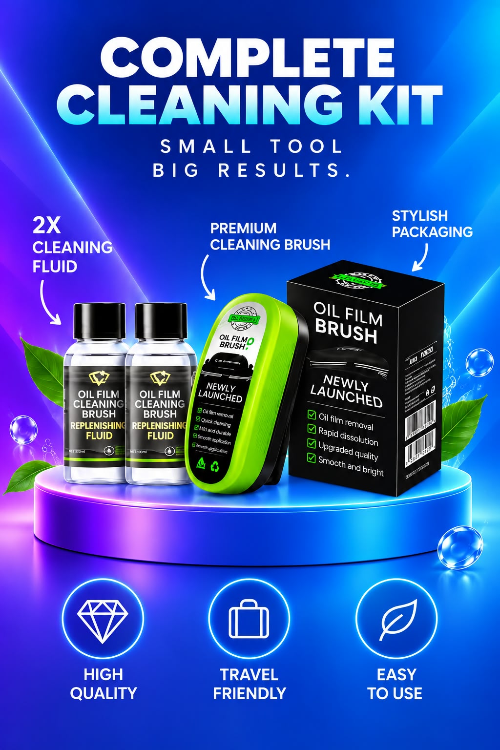 Volas ClearVision™ Glass Oil Film Remove