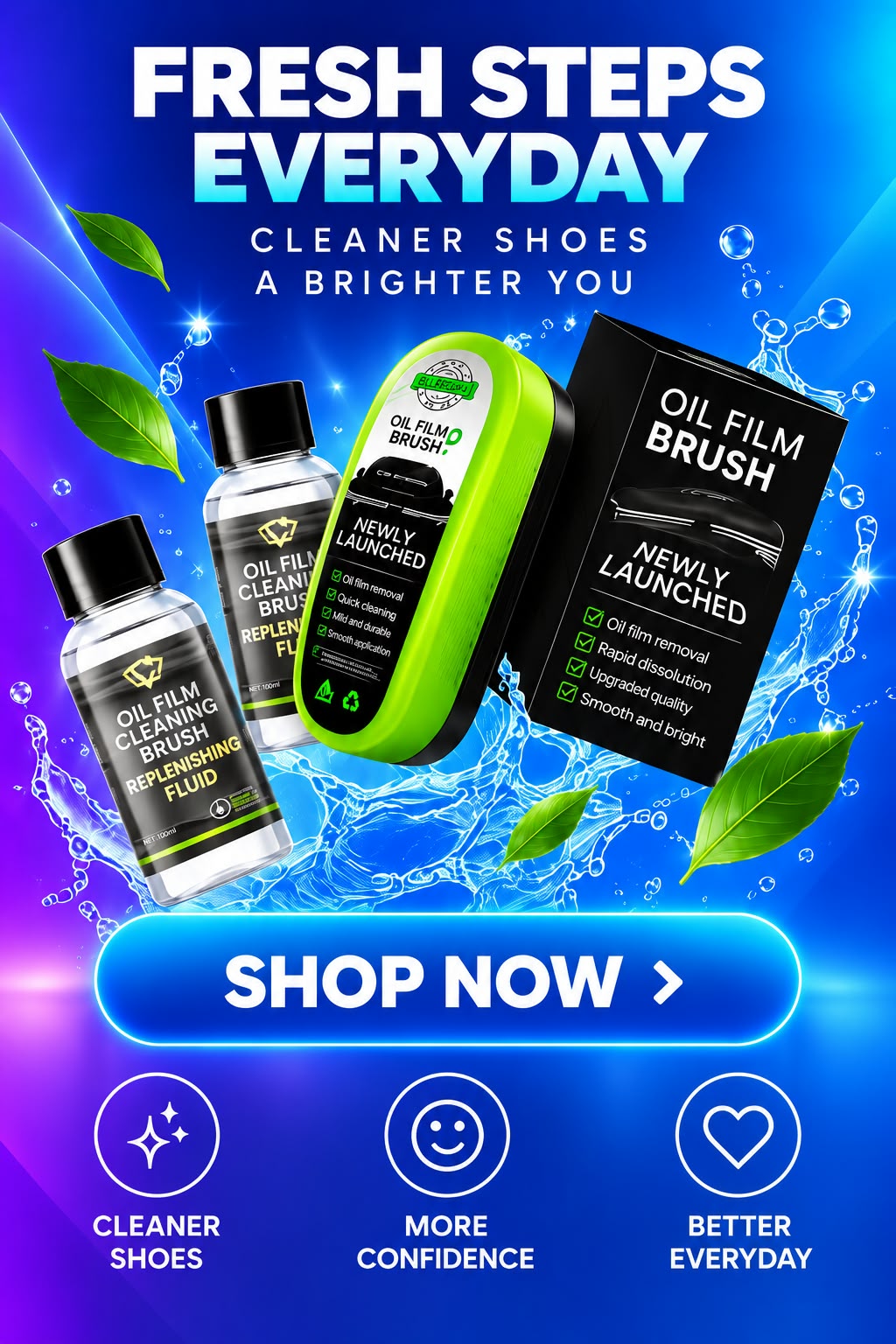 Volas ClearVision™ Glass Oil Film Remove