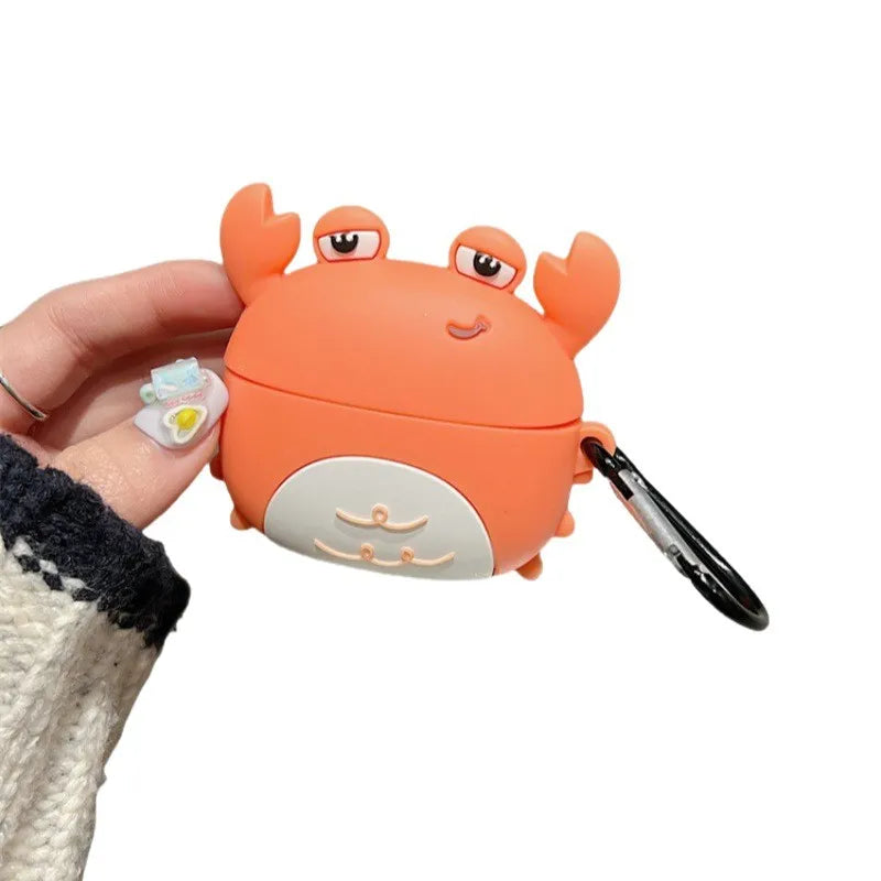 Volas Cartoon Silicone AirPods Case Cover