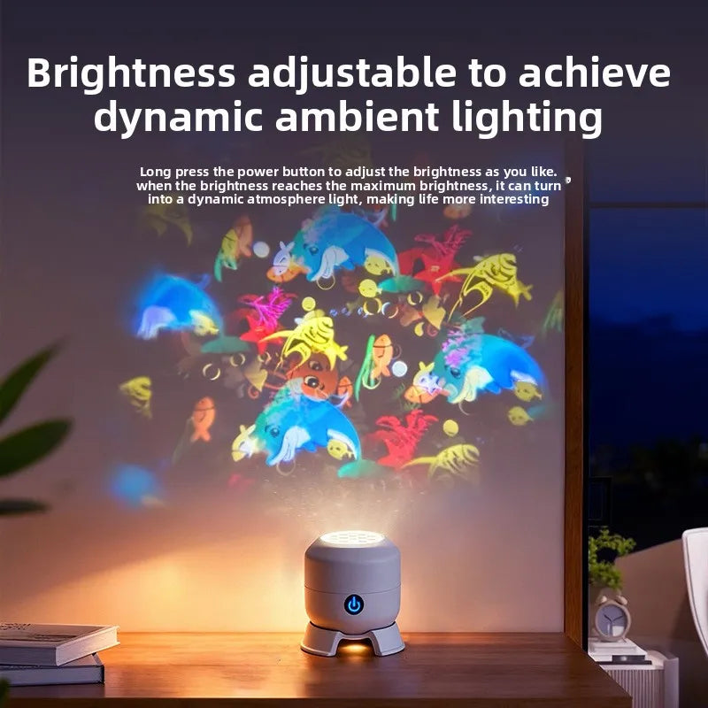 Volas "Rotating Starry Sky Projection Night Light "