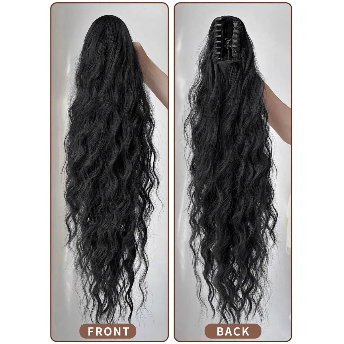 Volas Synthetic Hair Ponytail with Claw Clip