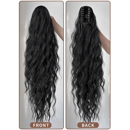 Volas Synthetic Hair Ponytail with Claw Clip