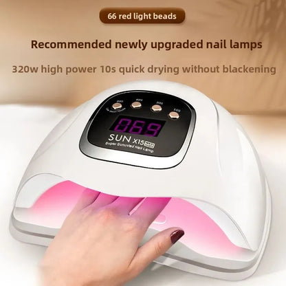Volas LED Nail Lamp with Red Light Technology
