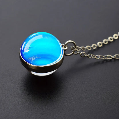 Volas Solar System Pendant Necklace