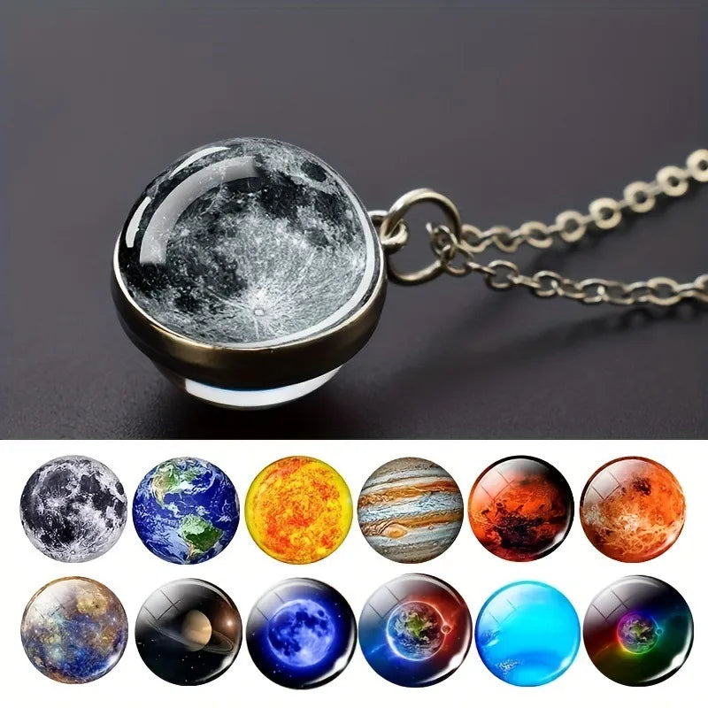 Volas Solar System Pendant Necklace