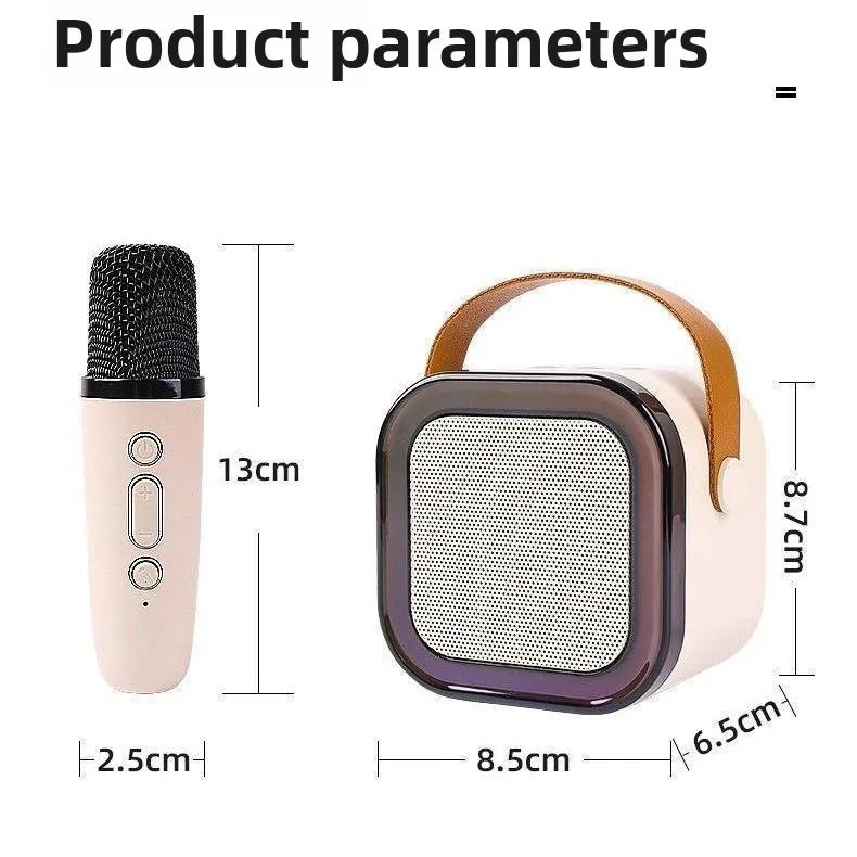 Volas Portable Bluetooth Karaoke Speaker with Microphone