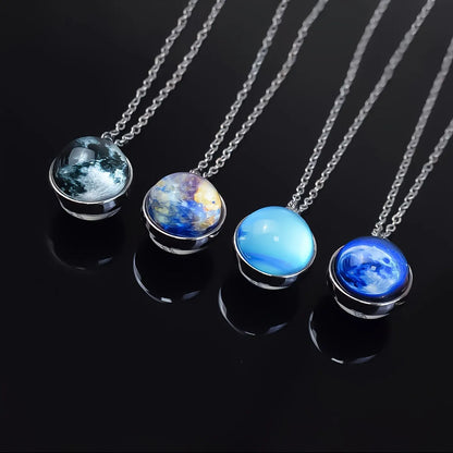 Volas Solar System Pendant Necklace