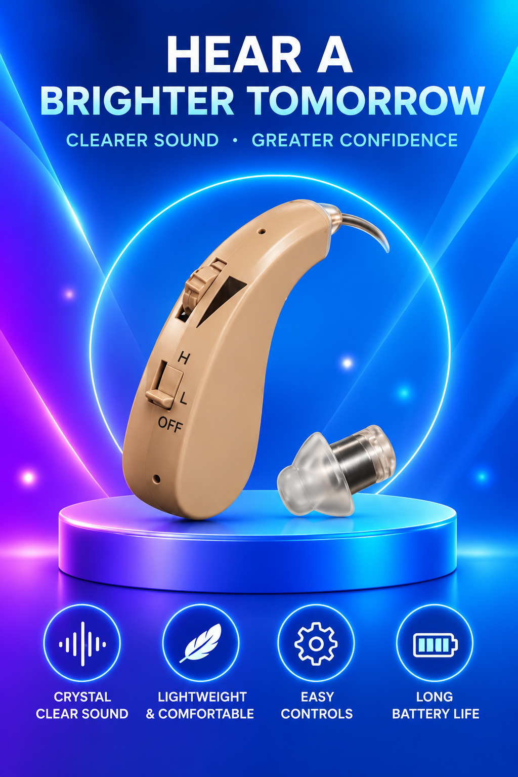 Volas TruHear™ | Invisible Behind The Ears Hearing Aids
