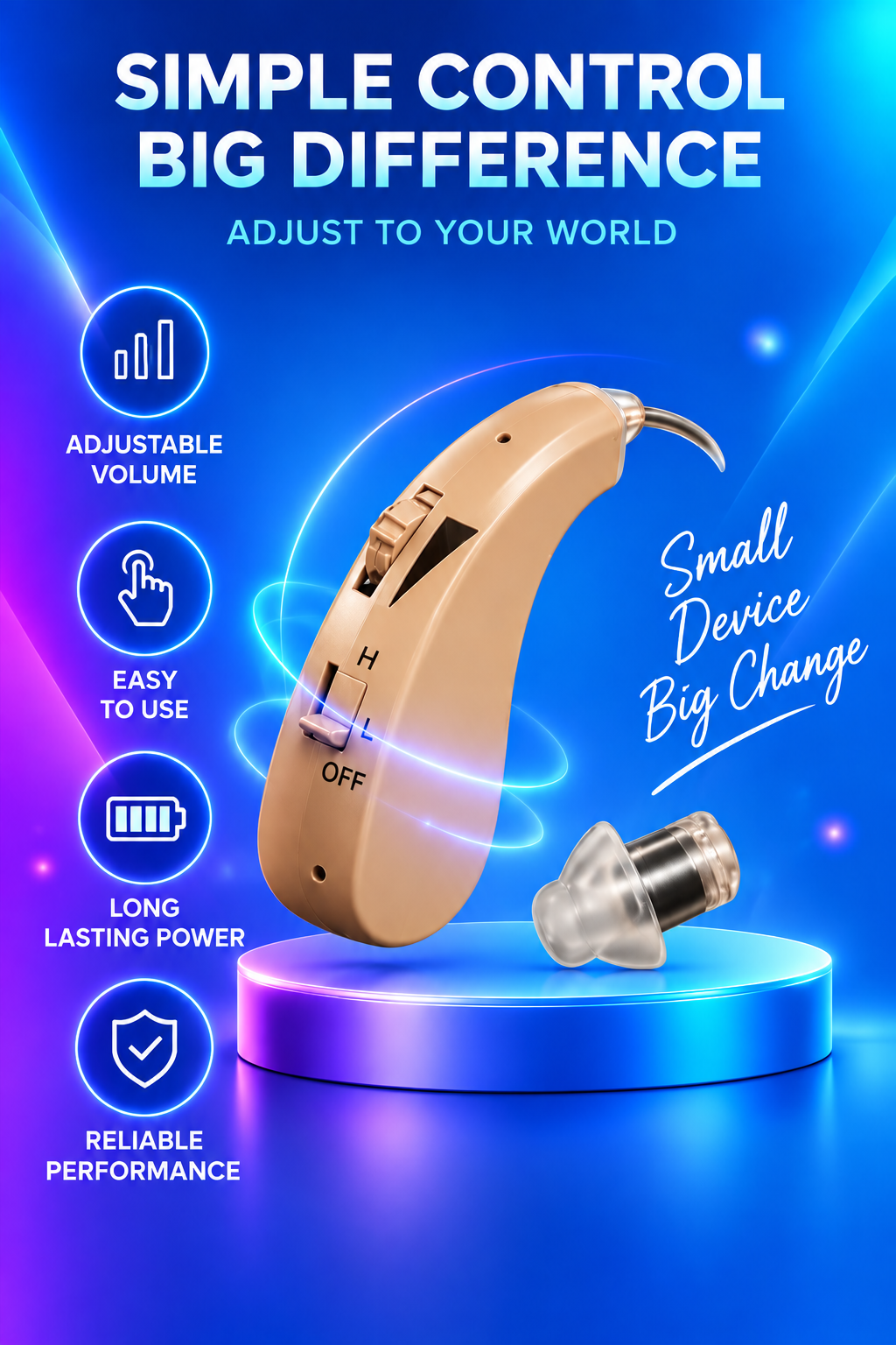 Volas TruHear™ | Invisible Behind The Ears Hearing Aids