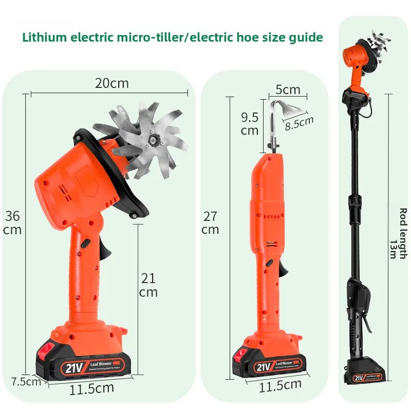 Volas Handheld Electric Garden Tiller and Weeder