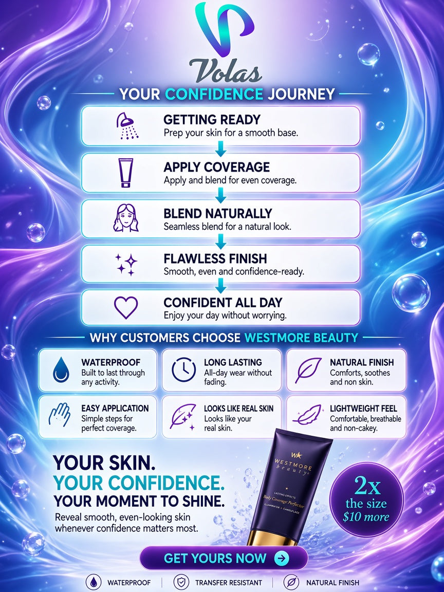 Your Volas confidence journey with Westmore Beauty
